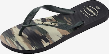 HAVAIANAS Japonki w kolorze zielony: przód