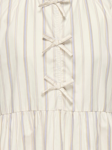 ONLY GIRLS Φόρεμα 'KOGZENDAYA' σε λευκό