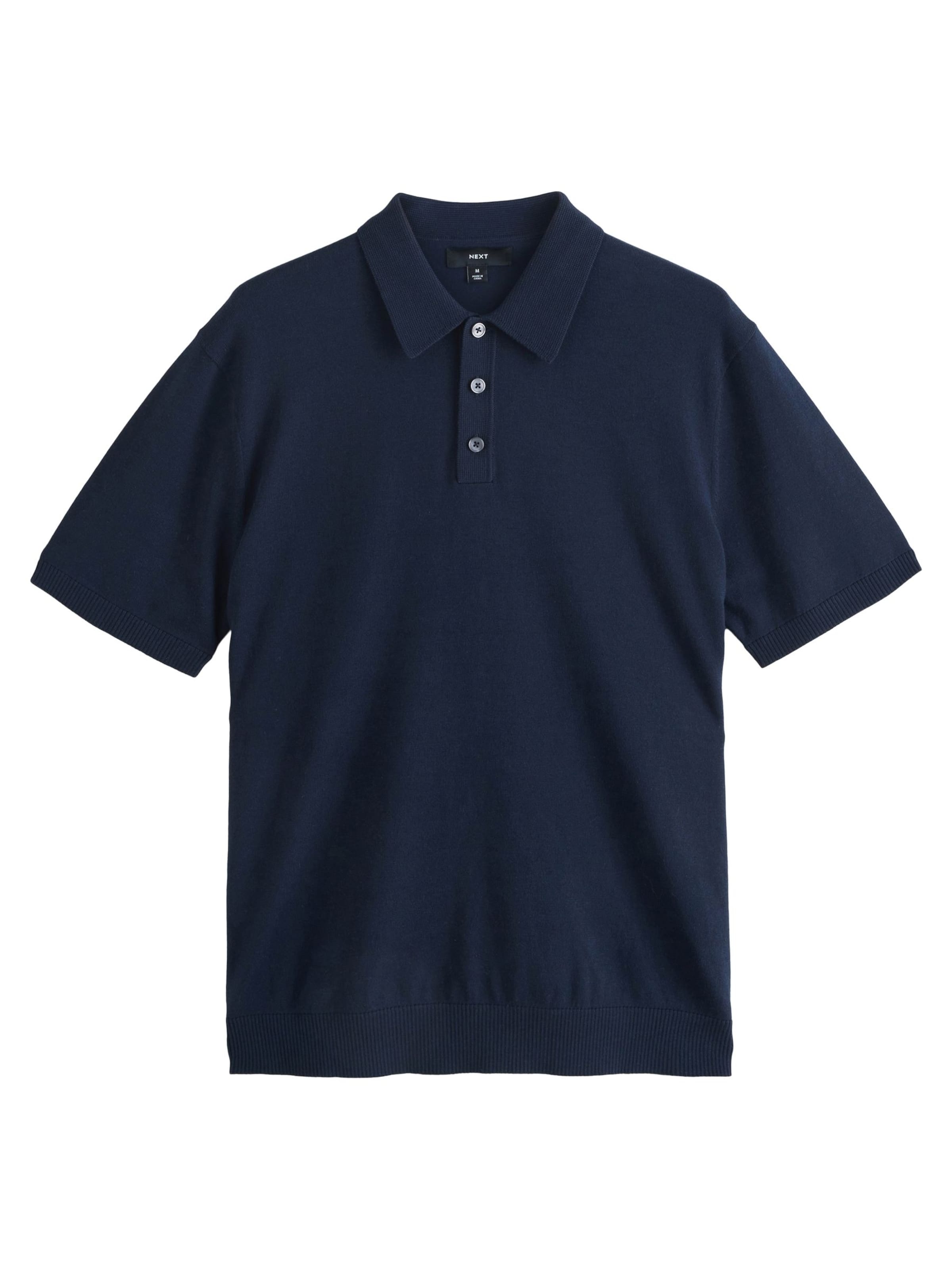 Tricou de la Next pe albastru: față