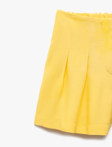 Koton Regular Trousers in Yellow