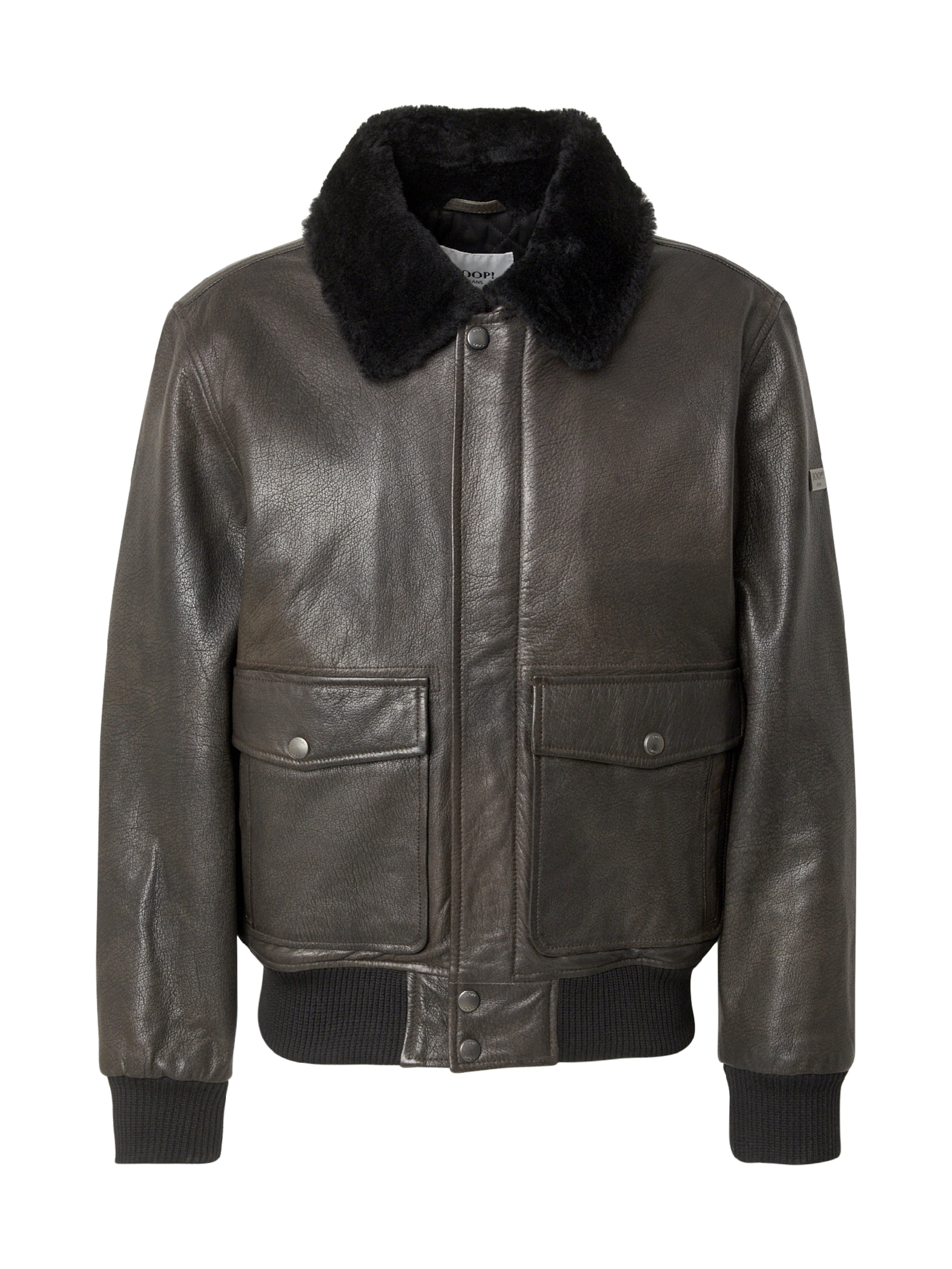 JOOP! Jeans Φθινοπωρινό και ανοιξιάτικο μπουφάν '15 Falko' σε γκρι: μπροστά