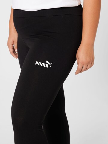 PUMA Skinny Sportbroek in Zwart