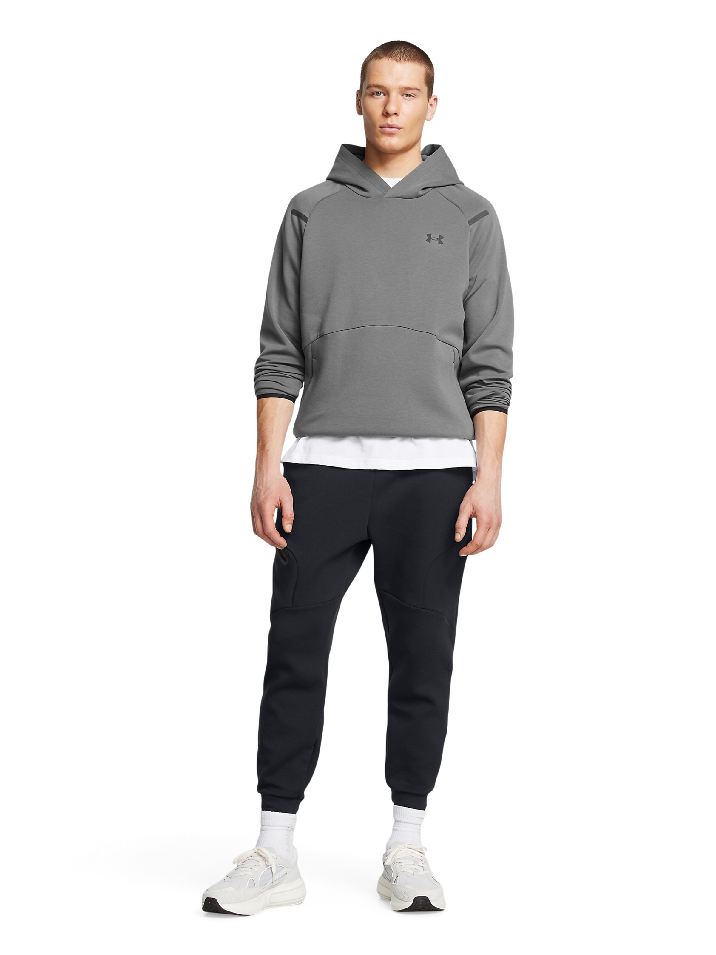 UNDER ARMOUR Sweatshirt   'Unstoppable' in Grau