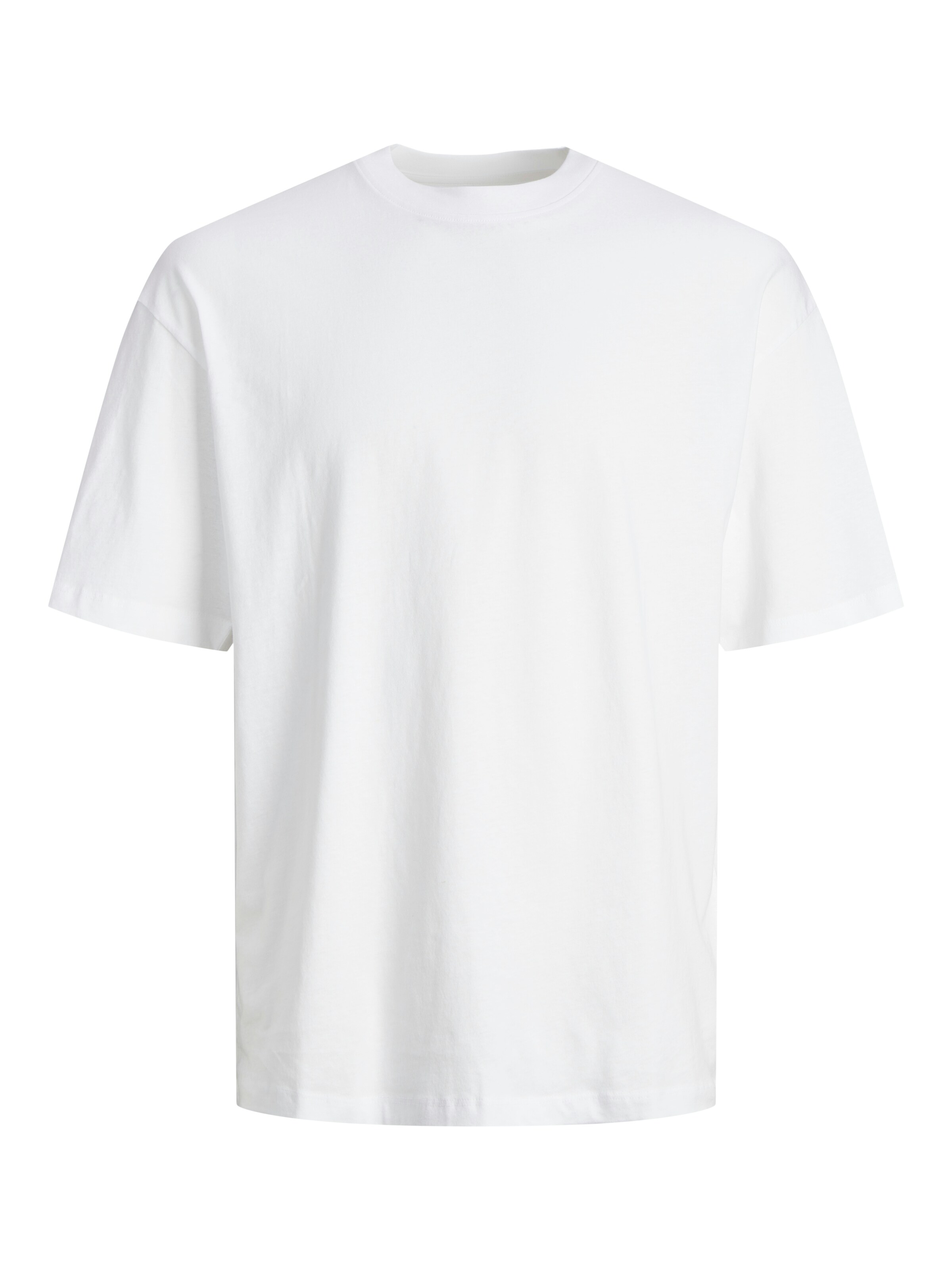 Jack & Jones Plus - Camiseta 'JJEBradley' en blanco: frente