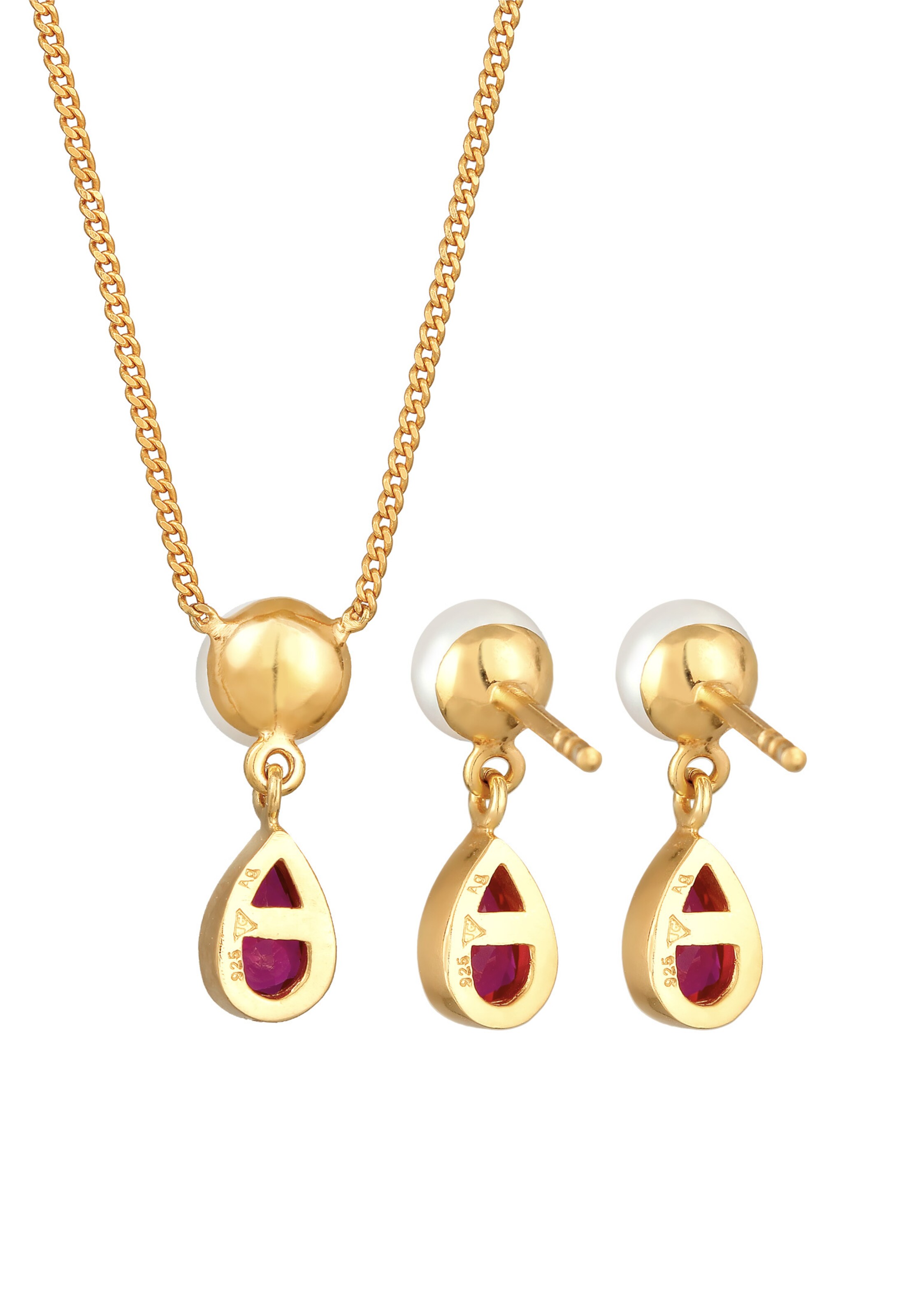 ELLI PREMIUM Sieraden set in Goud