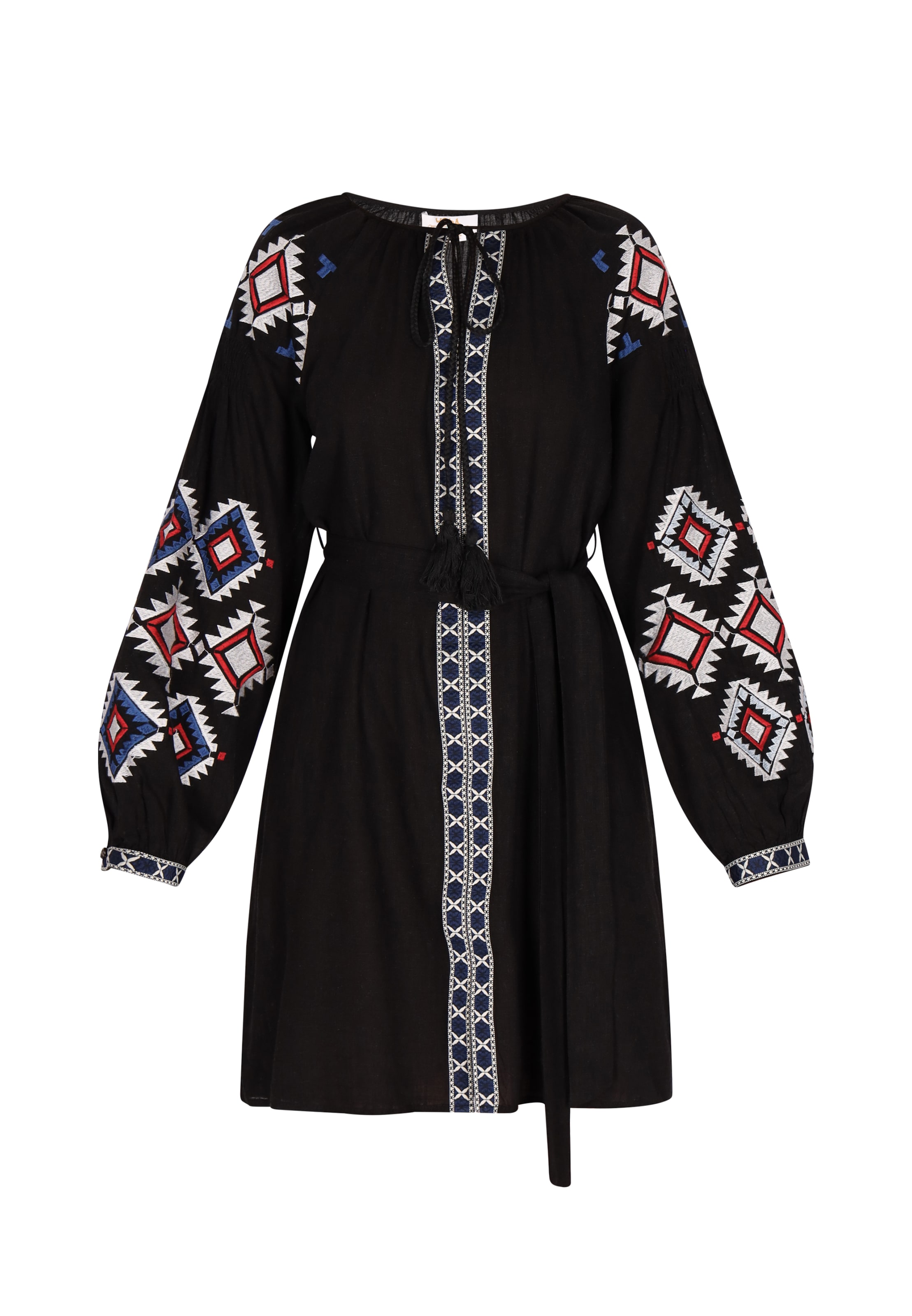 Rochie de vară de la usha FESTIVAL pe negru: față