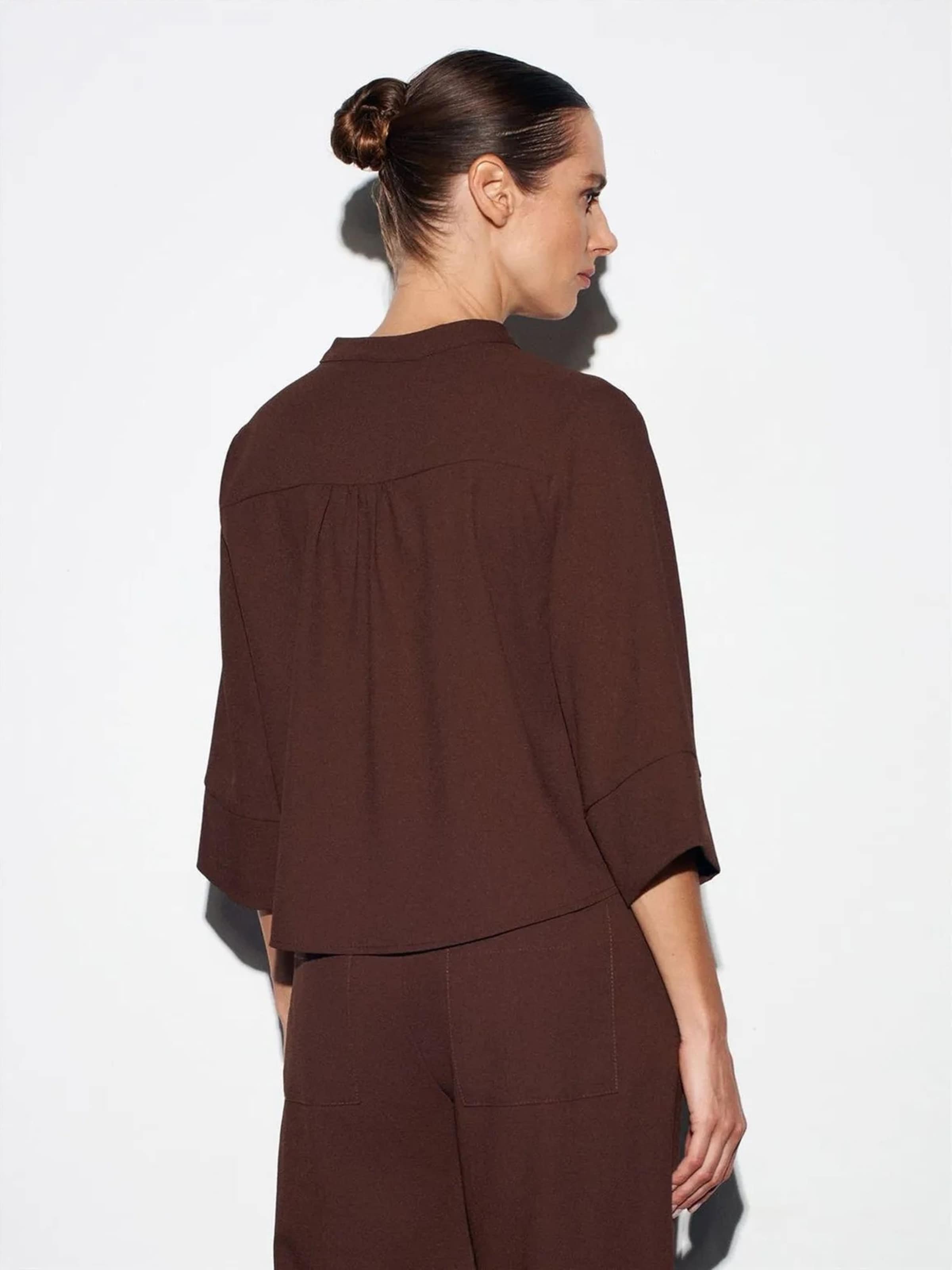 Chemisier Dilvin en marron
