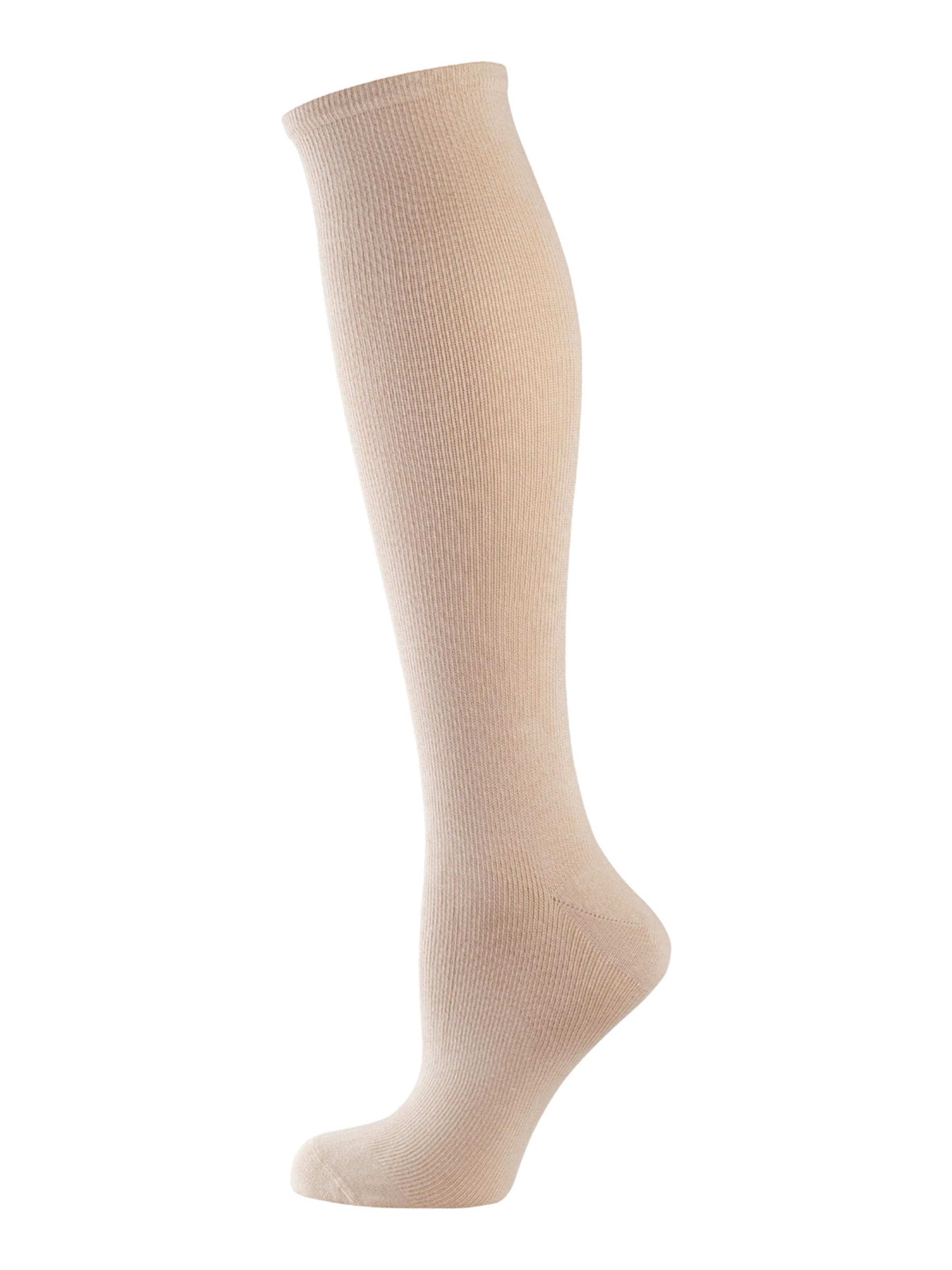 Nur Die Knee socks 'Fit & Vital' in Beige: front