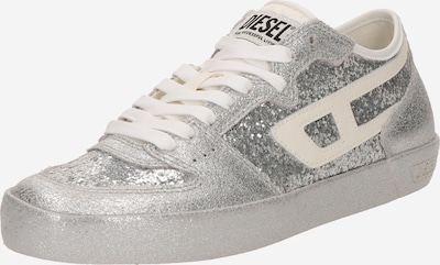 DIESEL Matalavartiset tennarit 'S-LEROJI D-1' värissä vaaleabeige / hopea, Tuotenäkymä