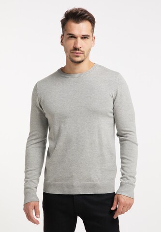 RAIDO Sweater in Grey: front