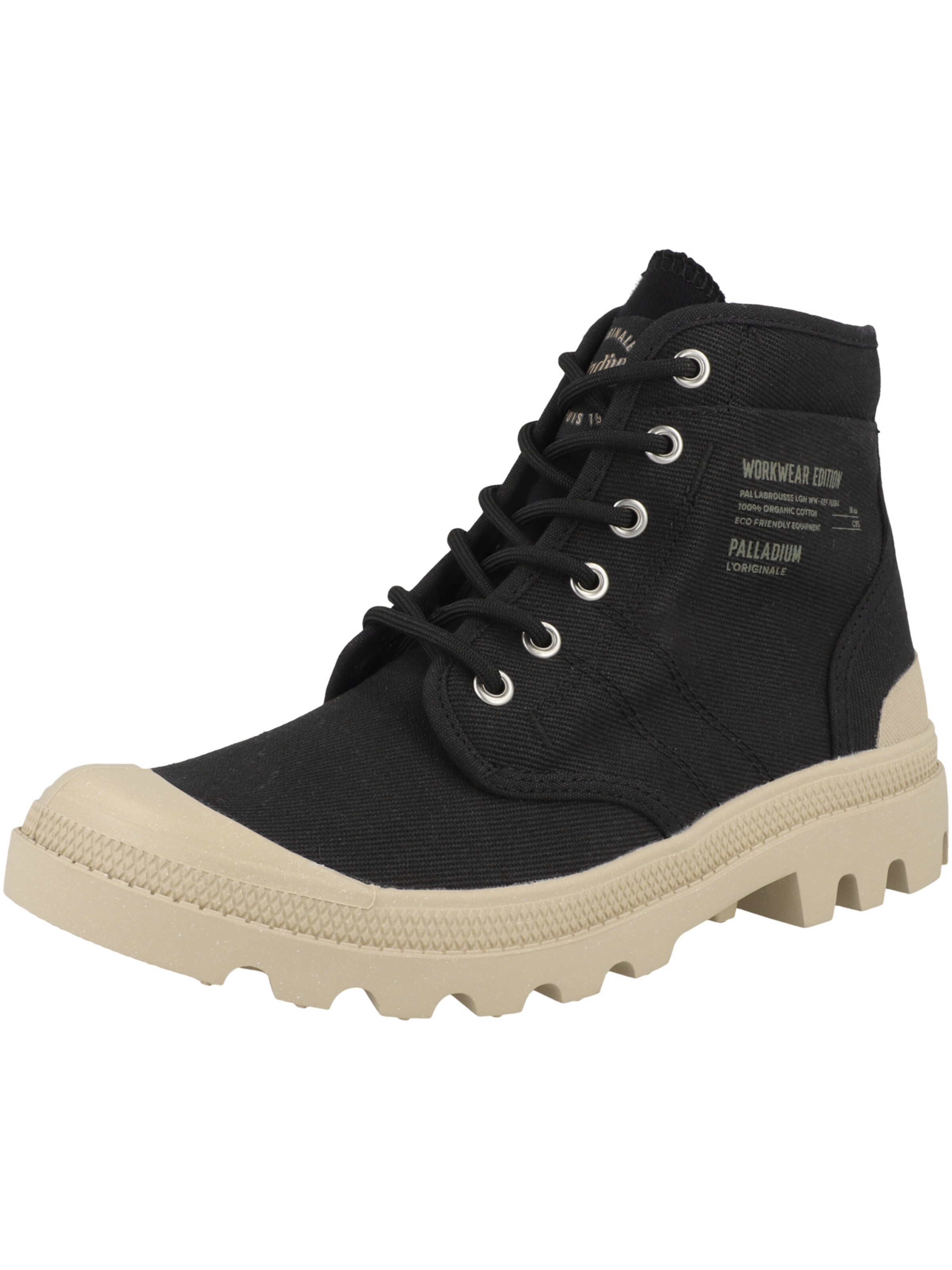 Palladium Boots i sort: forside