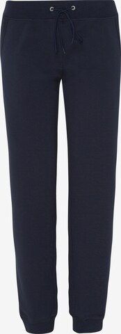 HAJO Tapered Pants in Blue: front