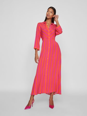 VILA Blousejurk 'VIAya Paya' in Oranje