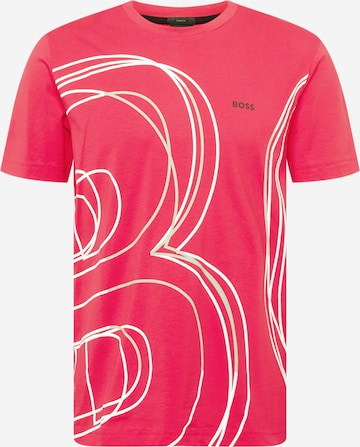 BOSS T-Shirt 'TEE 4' in Pink: predná strana
