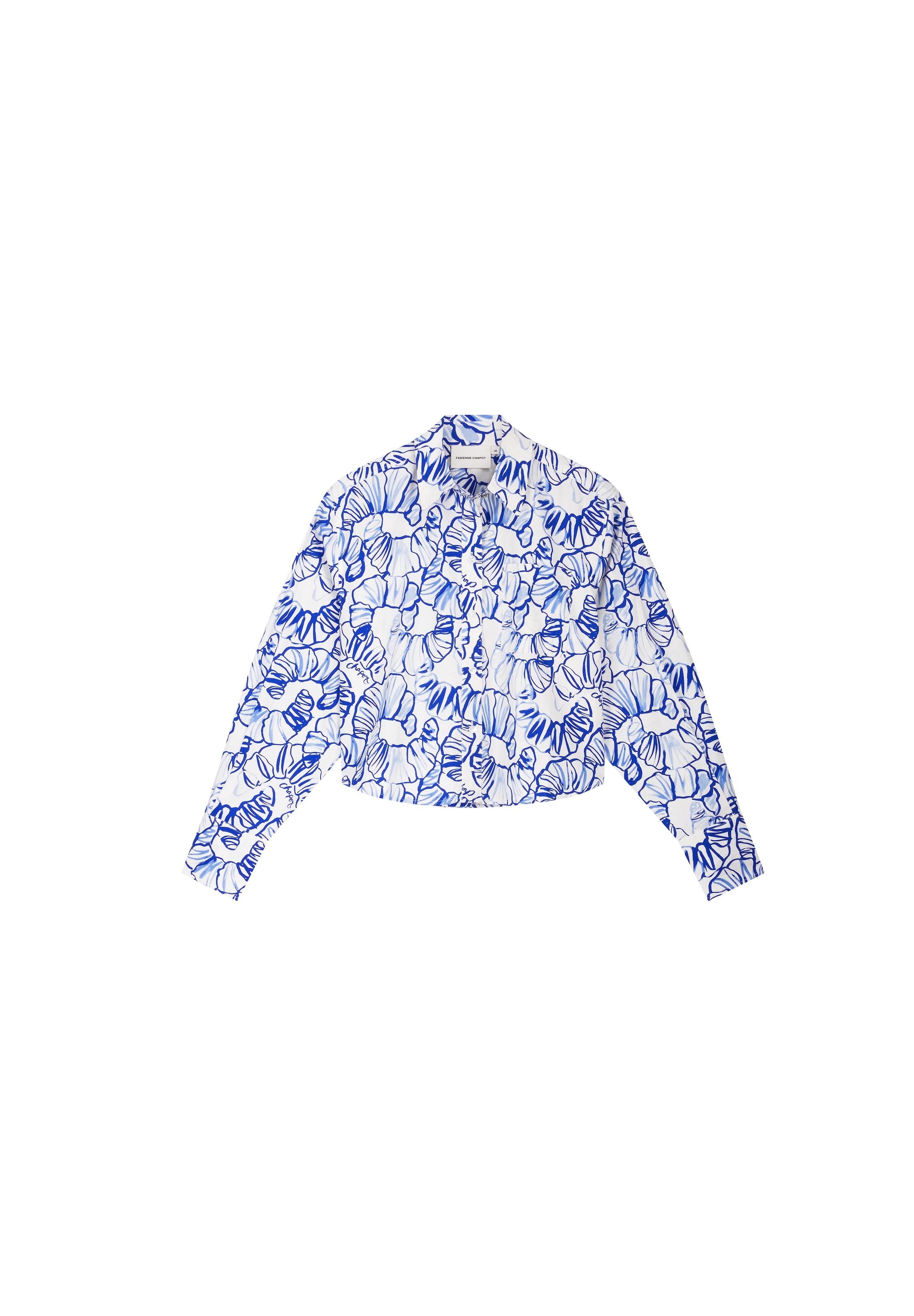 Fabienne Chapot Blouse in Blue: front