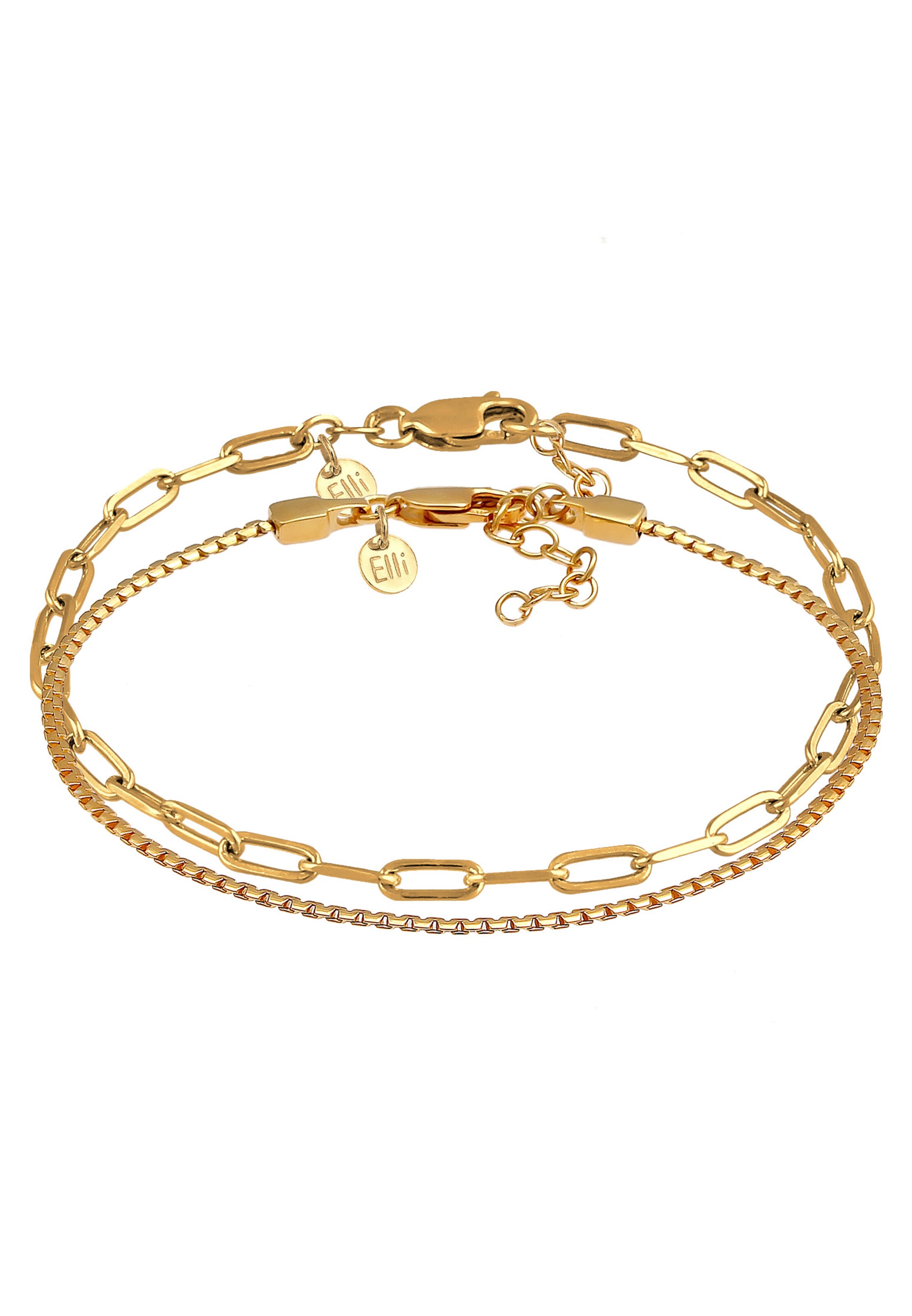 ELLI PREMIUM Armband in Goud: voorkant