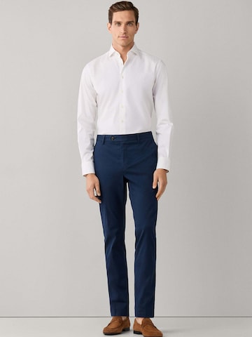Coupe slim Pantalon chino Hackett London en bleu