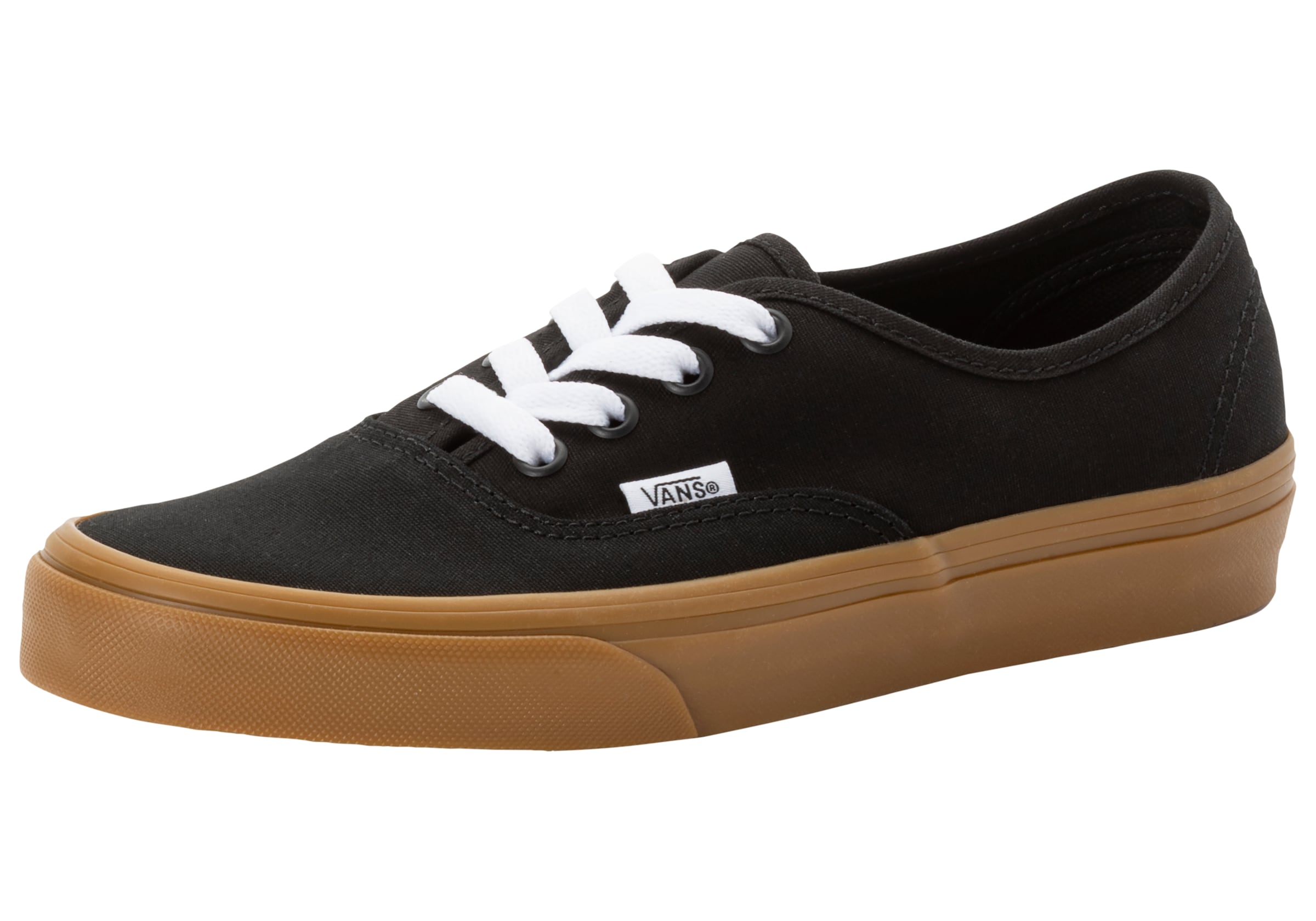 Sneaker low 'Authentic' de la VANS pe negru: față