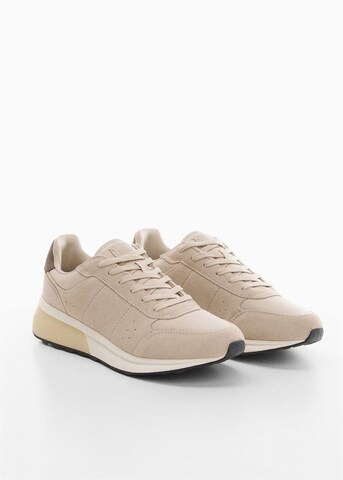 MANGO MAN Sneakers in Beige