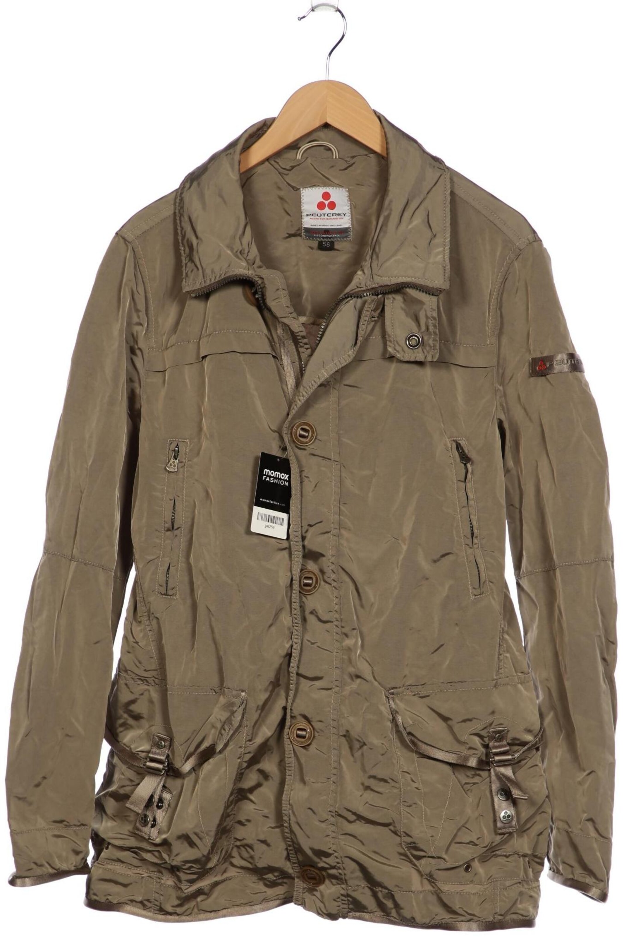 Peuterey Jacket & Coat in 5XL in Grey: front