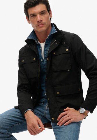 Superdry & Co Tussenjas 'The Merchant Store' in Zwart
