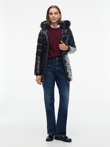 TOMMY HILFIGER Zimný kabát - Čierna