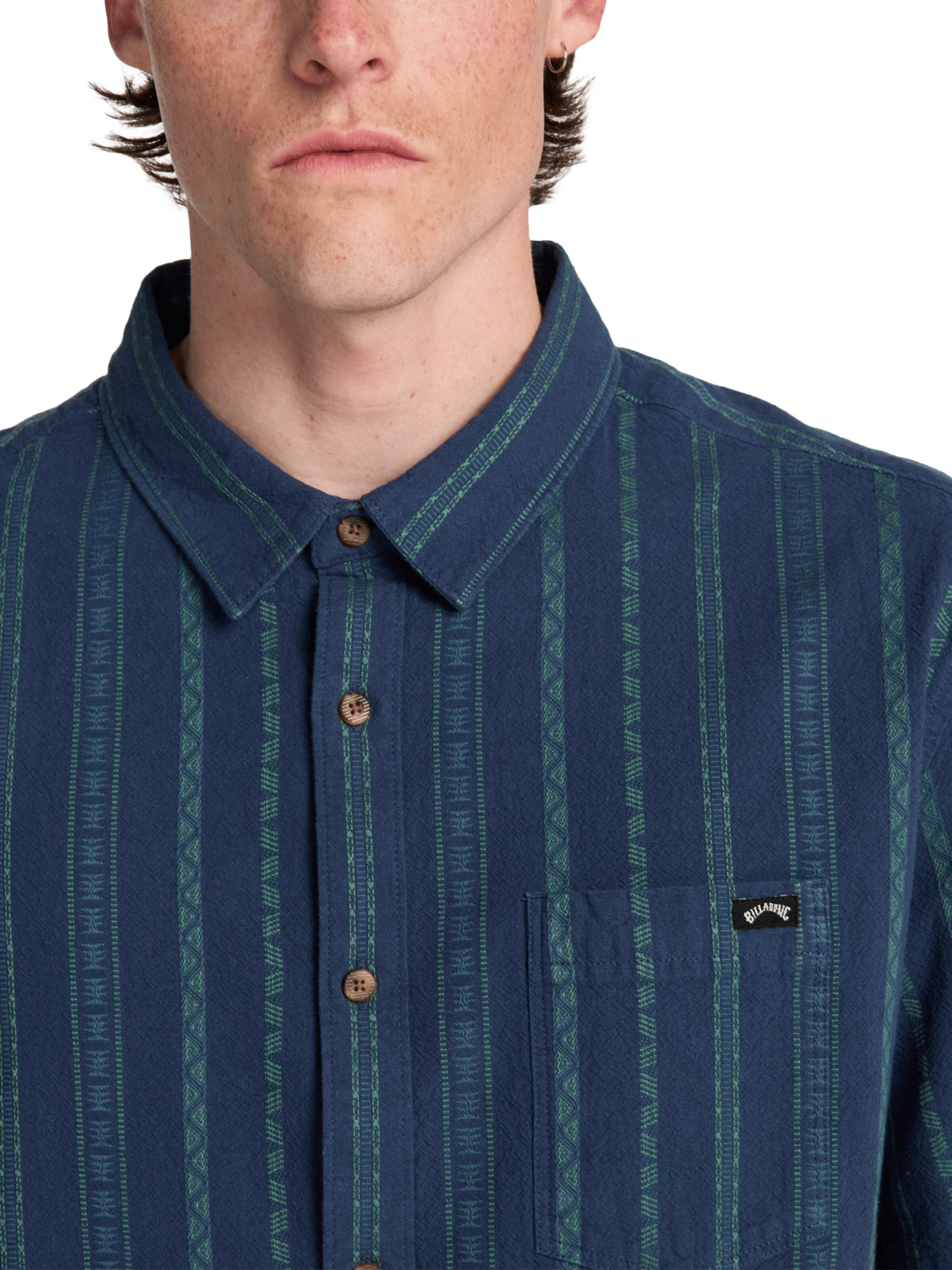BILLABONG Regular Fit Hemd 'Sundays' in Blau
