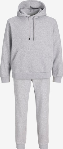 JACK & JONES Jogginganzug 'JJEBRADLEY' in Grau: Vorderseite