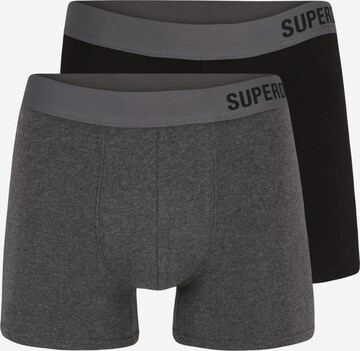 Boxers Superdry en gris : devant