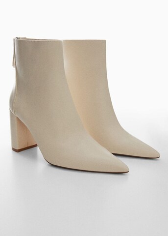 MANGO Stiefelette 'Giana' in Beige