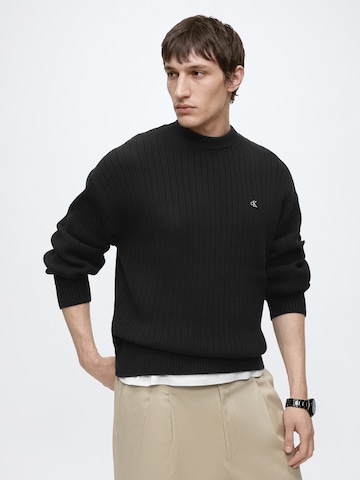 Pulover de la Calvin Klein Jeans pe negru