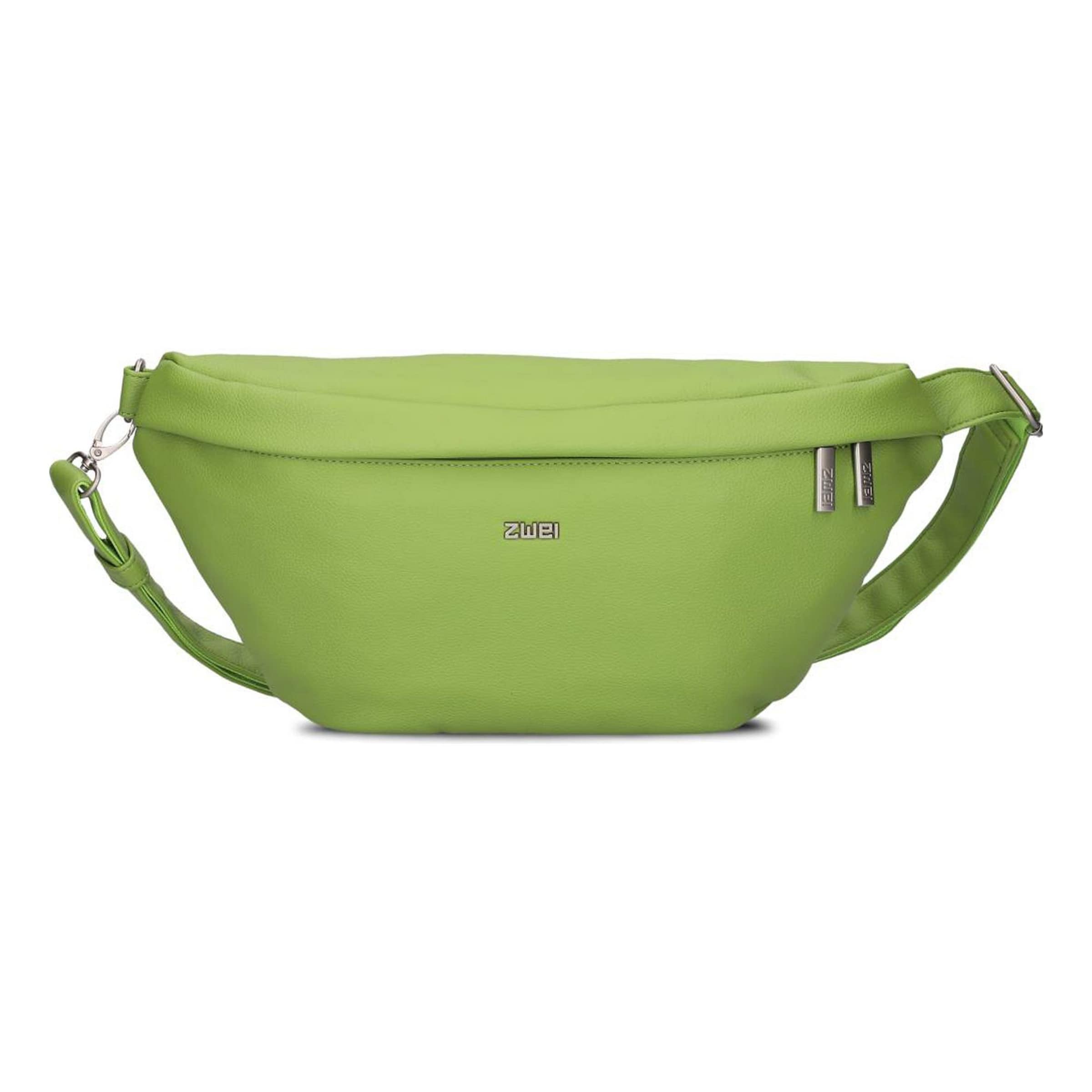 Sacs banane 'Mademoiselle' ZWEI en vert : devant