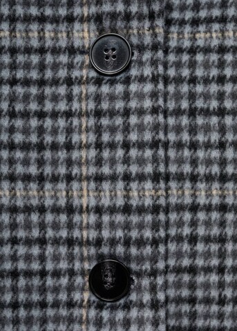 MANGO TEEN Between-Seasons Coat in Black