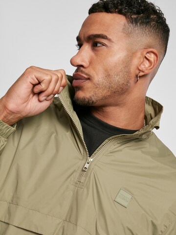 Urban Classics Regular fit Between-season jacket in Green