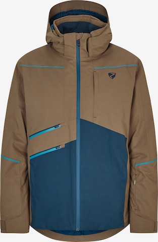 ZIENER Athletic Jacket 'TOACA' in Blue: front
