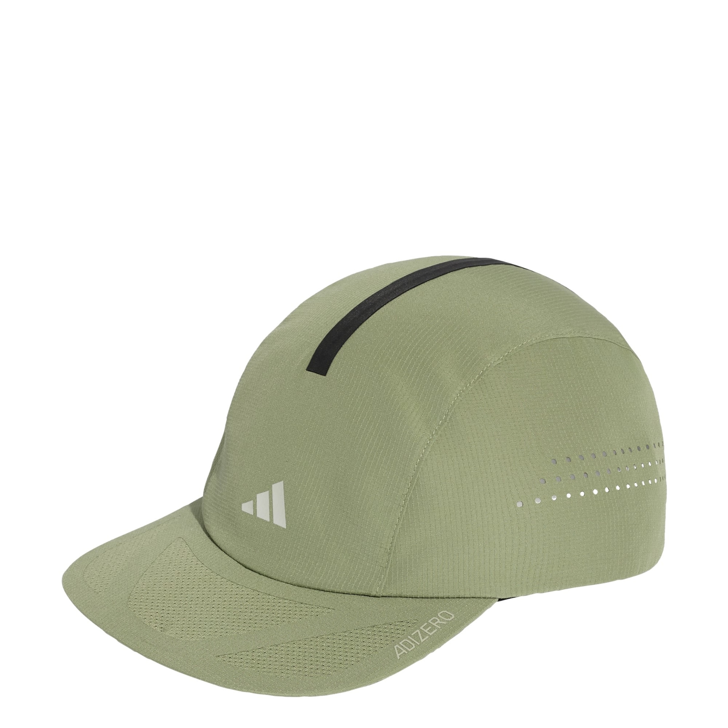 ADIDAS PERFORMANCE - Boné desportivo 'Running x Adizero' em verde: frente