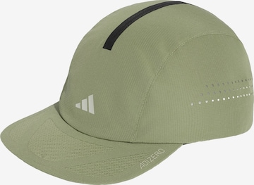 ADIDAS PERFORMANCE - Boné desportivo 'Running x Adizero' em verde: frente