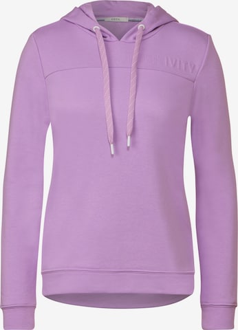 CECIL Sweatshirt in Lila: predná strana