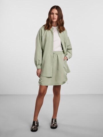 PIECES Skirt 'Alina' in Green