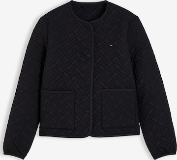 TOMMY HILFIGER - Chaqueta de entretiempo en negro: frente