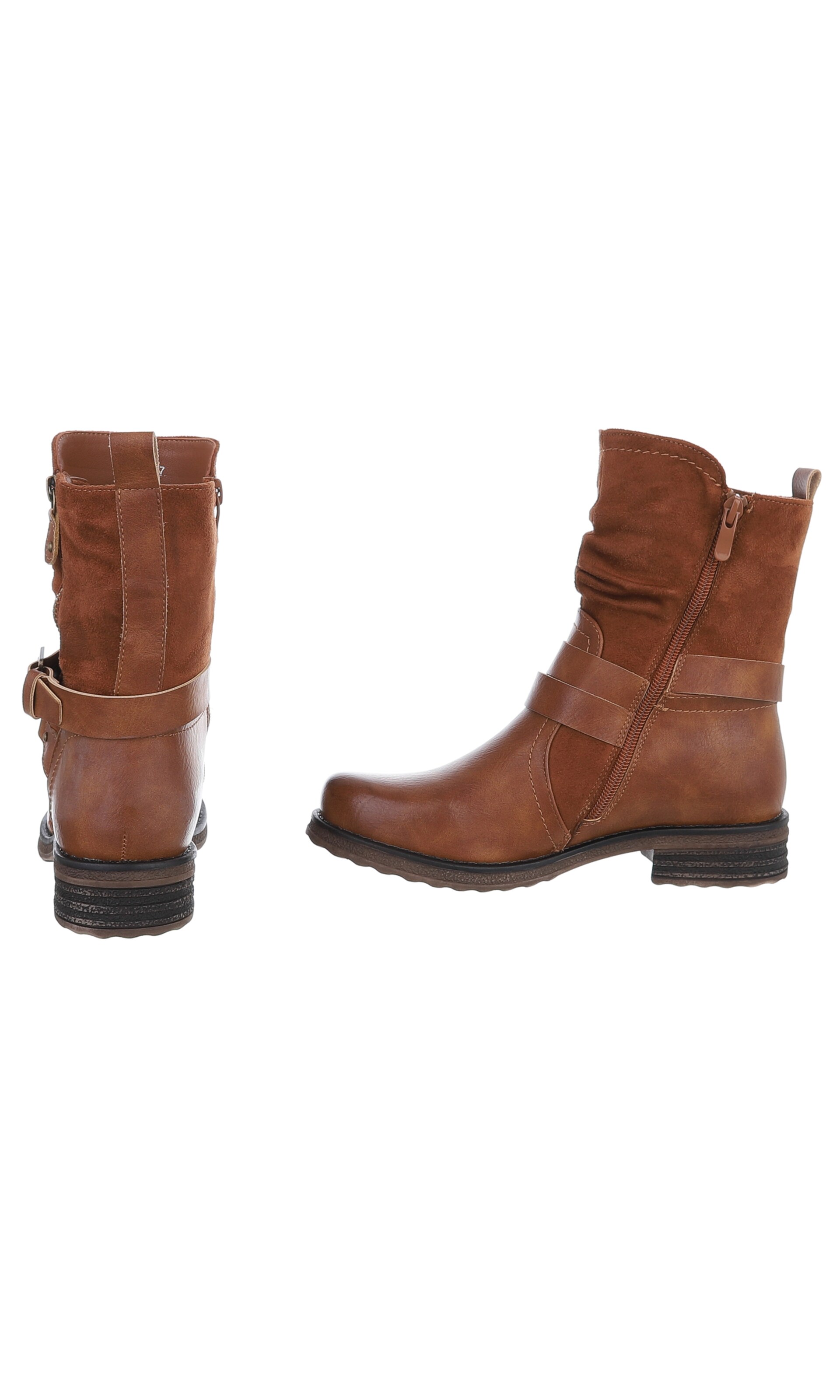 Ital-Design Ankle Boots in Brown