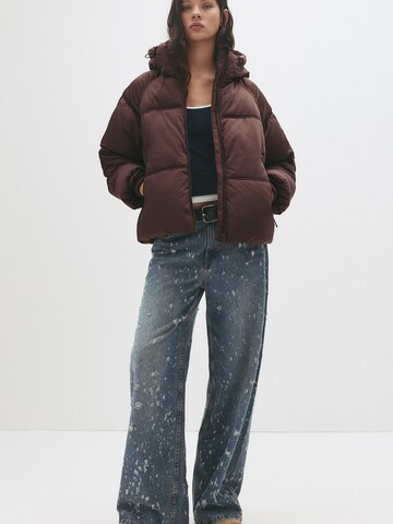 Veste d’hiver Pull&Bear en rouge