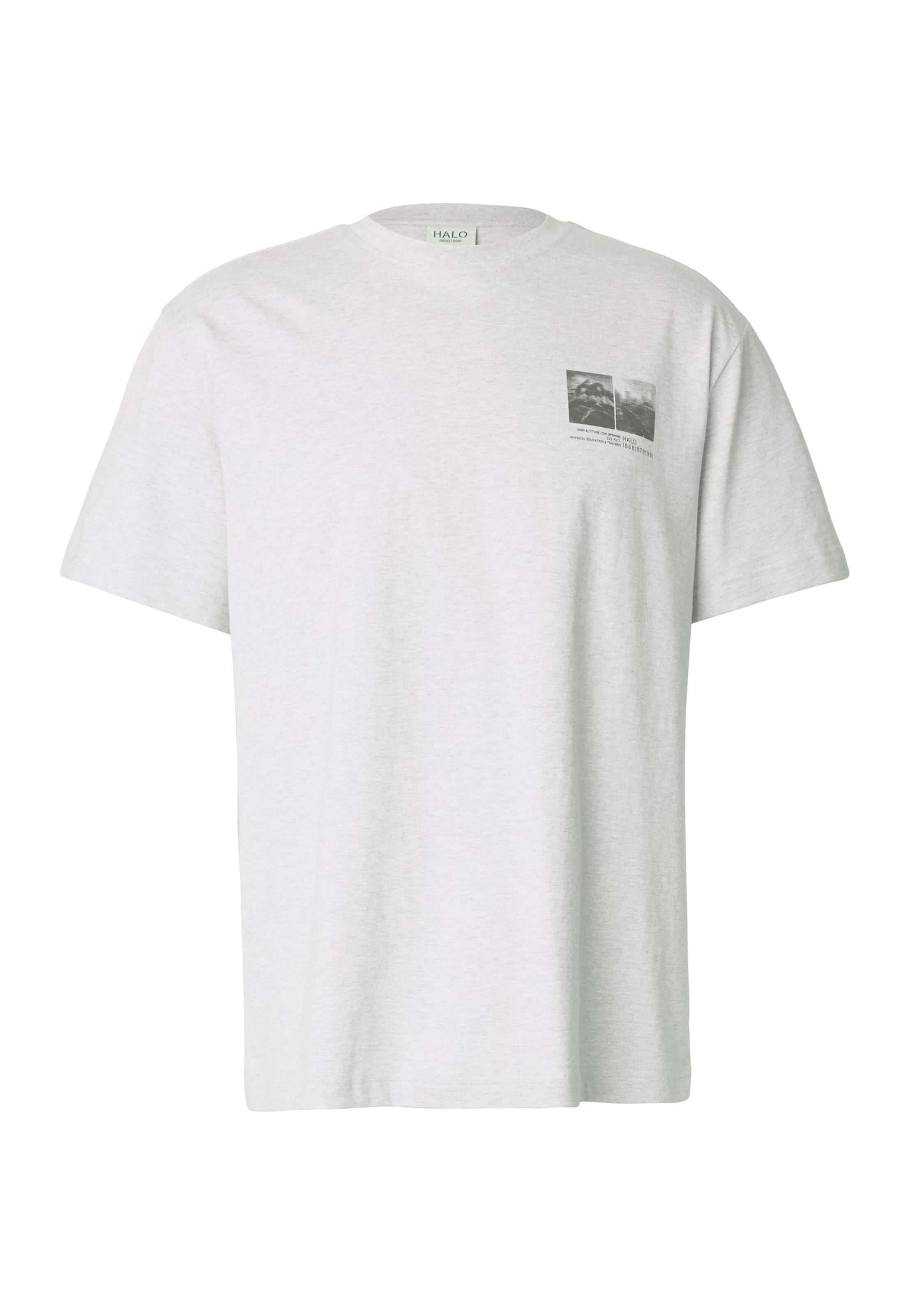 HALO Shirt in Grijs: voorkant