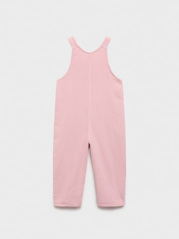 MANGO KIDS Regular Dungarees 'CLAIRE' in Pink