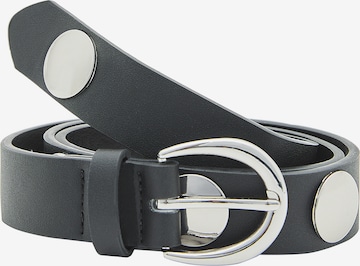 Pull&Bear Belt in Black: front