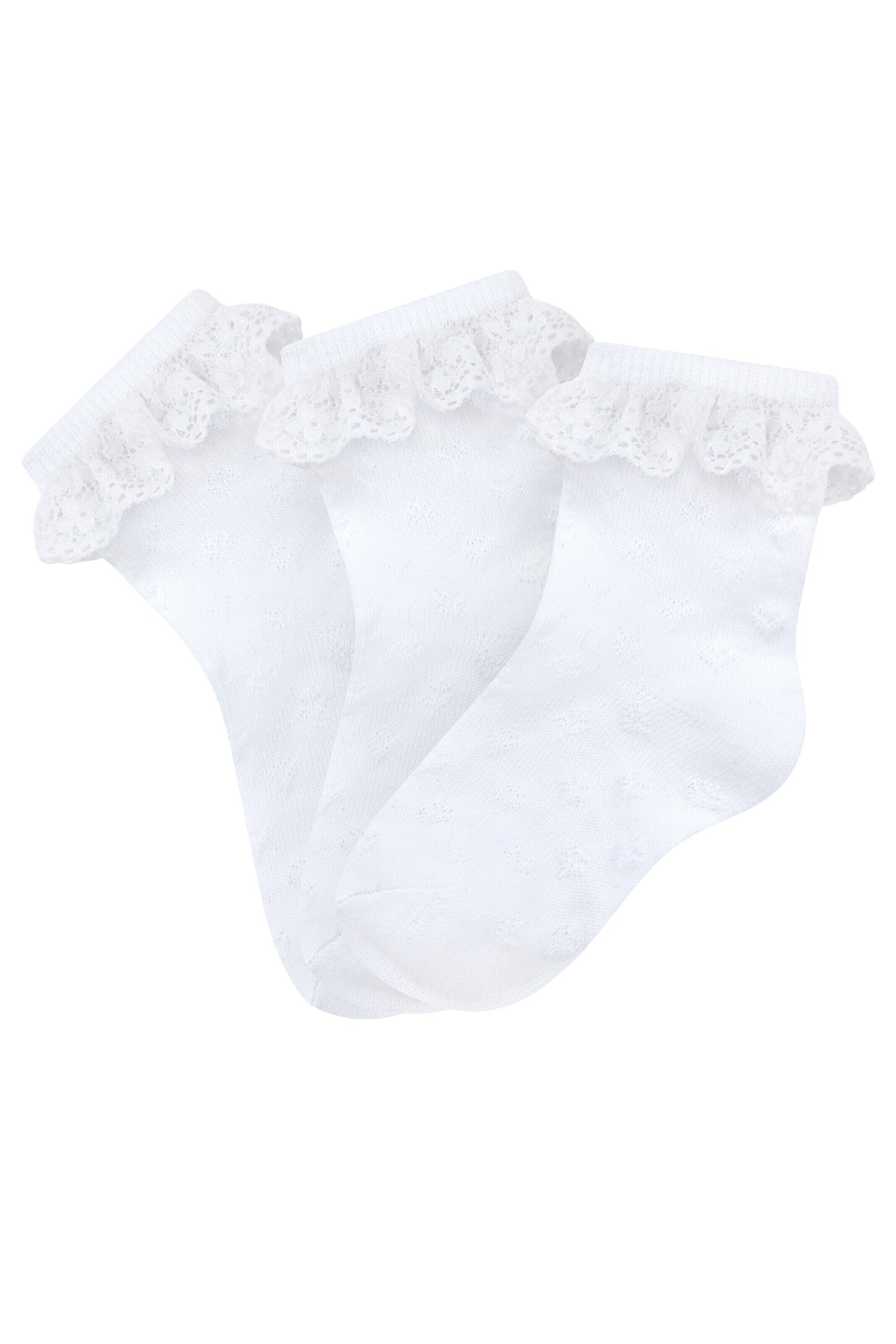 H.I.S Socks in White: front