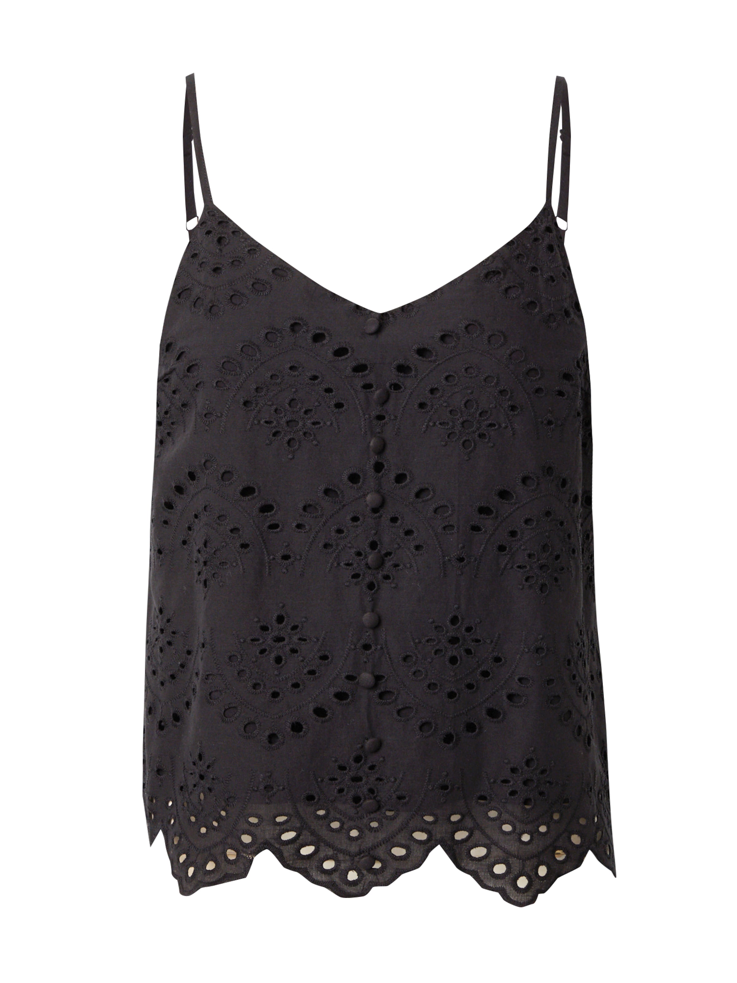PIECES Top 'PCVILDE' in Black: front