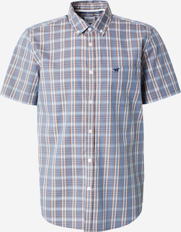 Coupe regular Chemise 'STYLE GILROY' MUSTANG en bleu : devant