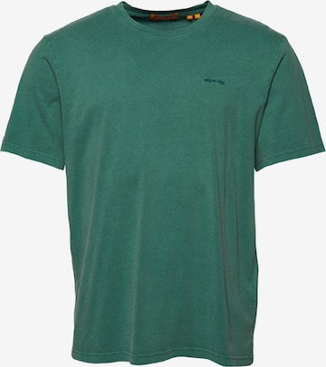 T-Shirt 'Vintage ' Superdry en vert : devant