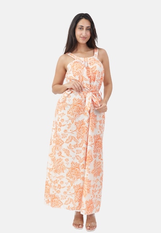 Elara Kleid in Orange